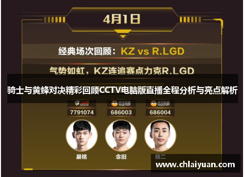 骑士与黄蜂对决精彩回顾CCTV电脑版直播全程分析与亮点解析